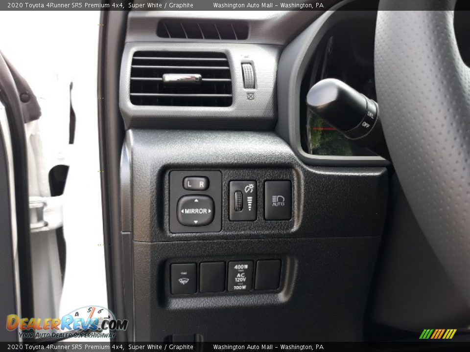2020 Toyota 4Runner SR5 Premium 4x4 Super White / Graphite Photo #9