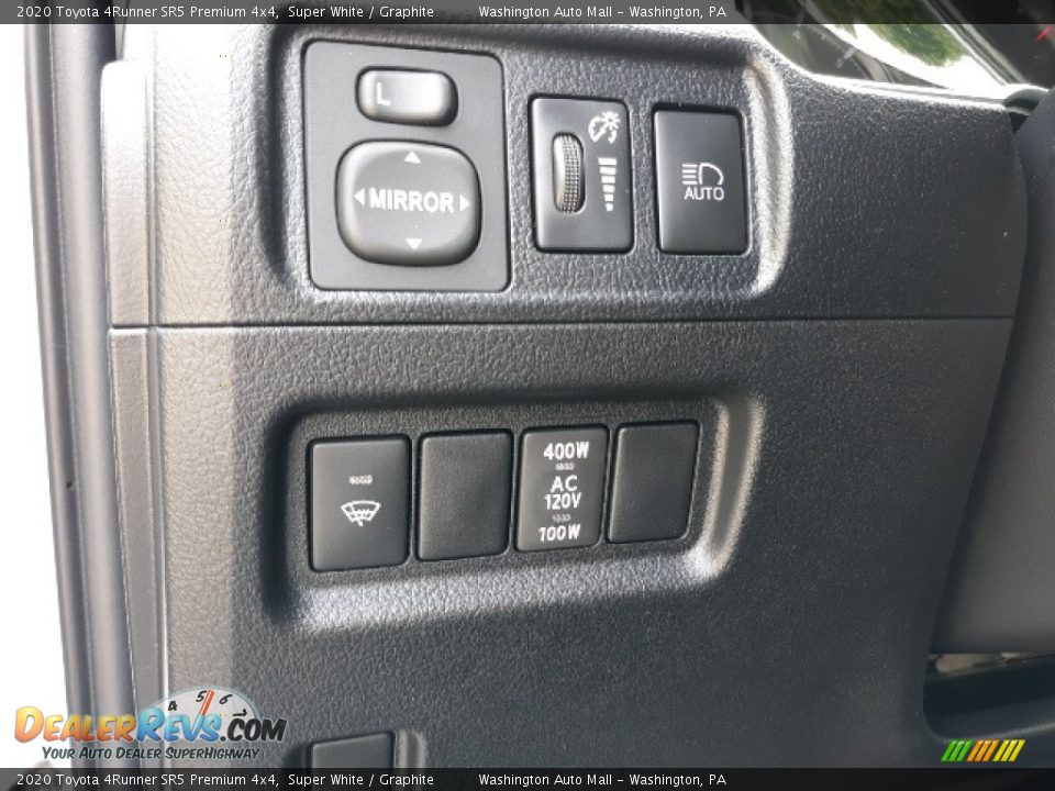 2020 Toyota 4Runner SR5 Premium 4x4 Super White / Graphite Photo #10