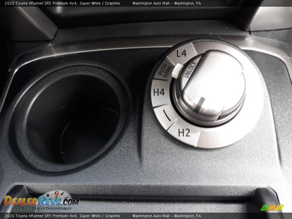 2020 Toyota 4Runner SR5 Premium 4x4 Super White / Graphite Photo #15