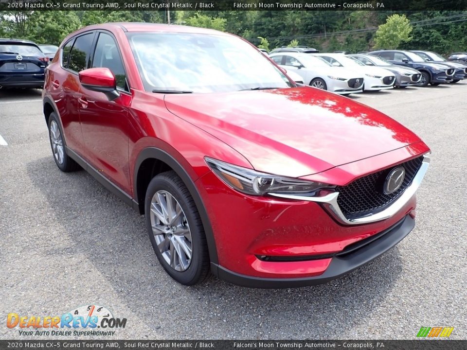 2020 Mazda CX-5 Grand Touring AWD Soul Red Crystal Metallic / Black Photo #3