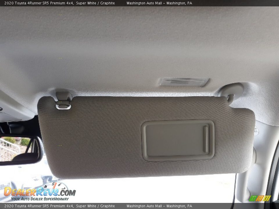 2020 Toyota 4Runner SR5 Premium 4x4 Super White / Graphite Photo #19