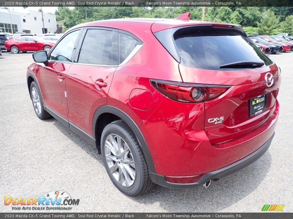 2020 Mazda CX-5 Grand Touring AWD Soul Red Crystal Metallic / Black Photo #6