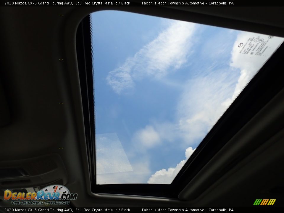 2020 Mazda CX-5 Grand Touring AWD Soul Red Crystal Metallic / Black Photo #13
