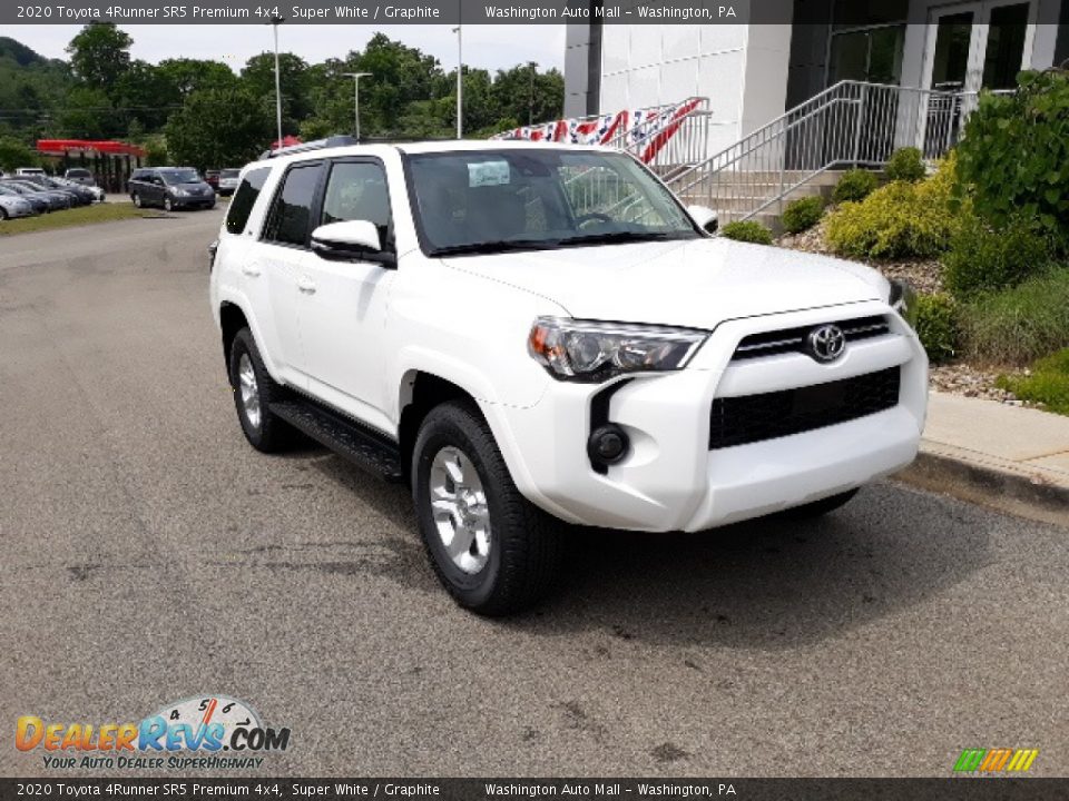 2020 Toyota 4Runner SR5 Premium 4x4 Super White / Graphite Photo #30