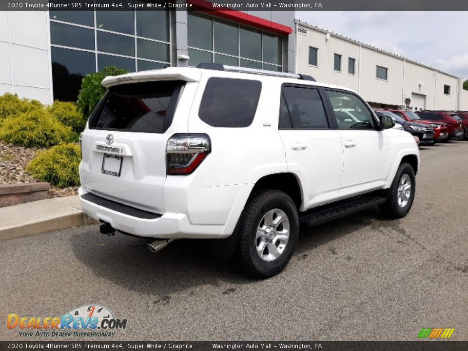 2020 Toyota 4Runner SR5 Premium 4x4 Super White / Graphite Photo #31