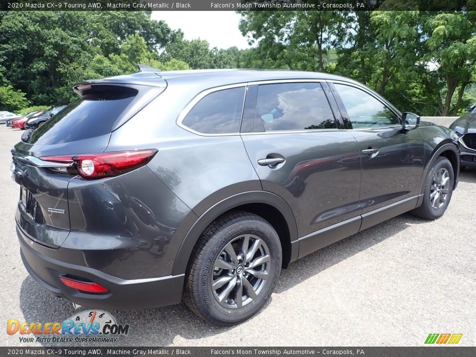 2020 Mazda CX-9 Touring AWD Machine Gray Metallic / Black Photo #2