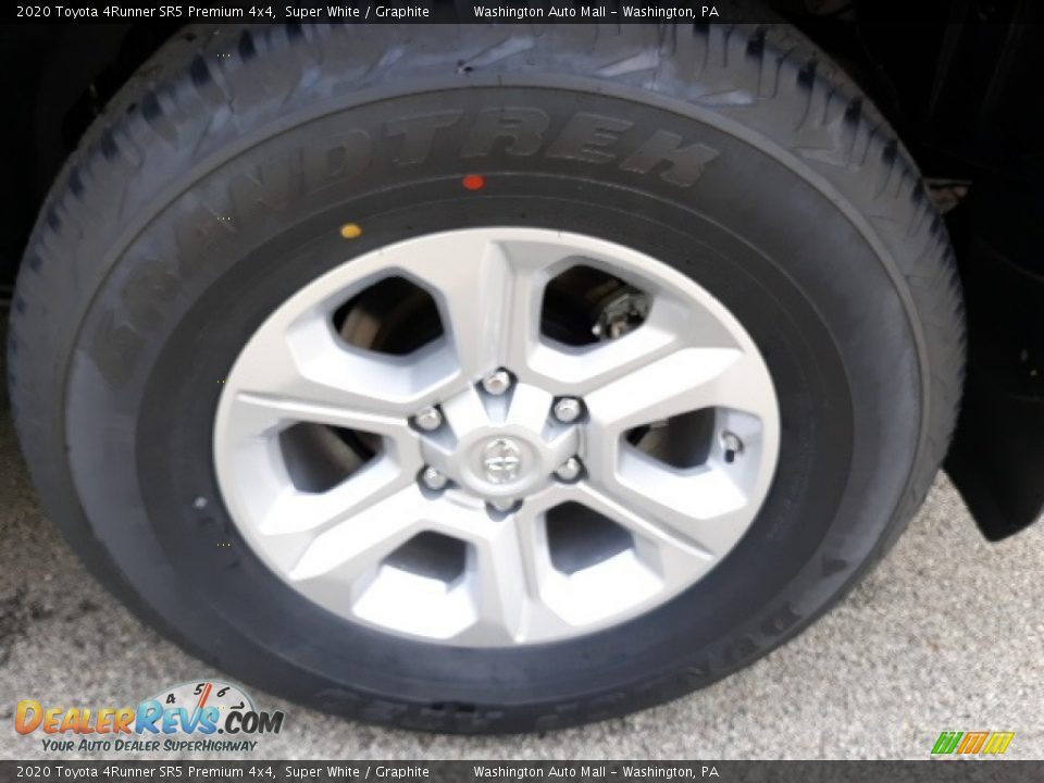 2020 Toyota 4Runner SR5 Premium 4x4 Super White / Graphite Photo #36