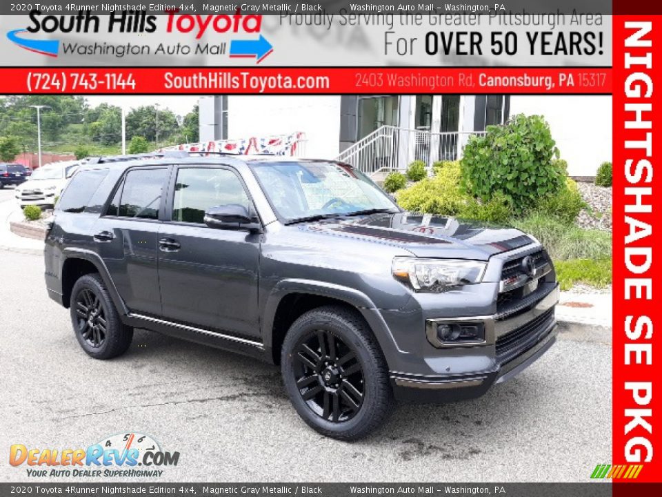 2020 Toyota 4Runner Nightshade Edition 4x4 Magnetic Gray Metallic / Black Photo #1