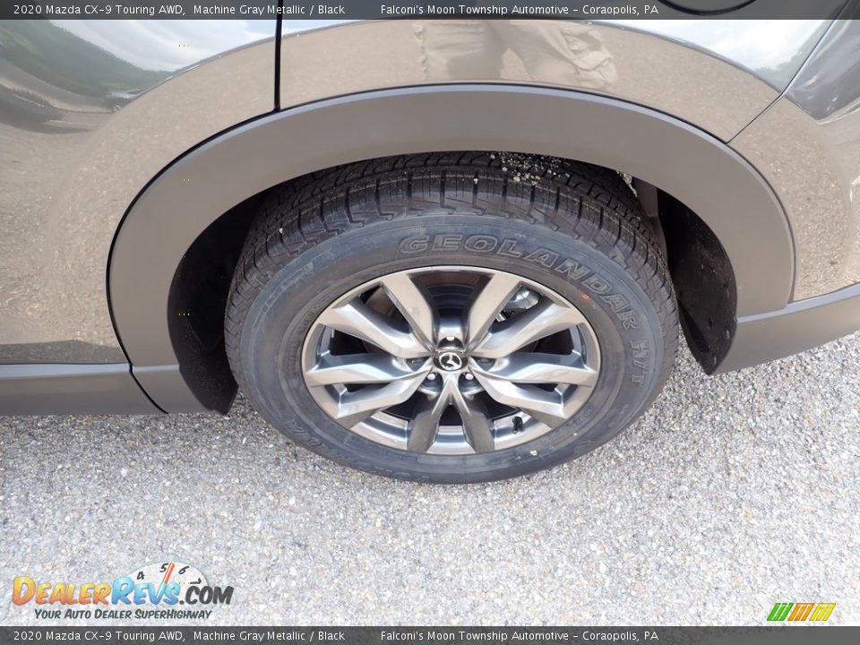 2020 Mazda CX-9 Touring AWD Machine Gray Metallic / Black Photo #7