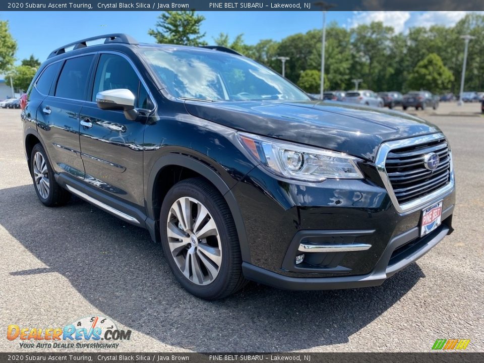 2020 Subaru Ascent Touring Crystal Black Silica / Java Brown Photo #1