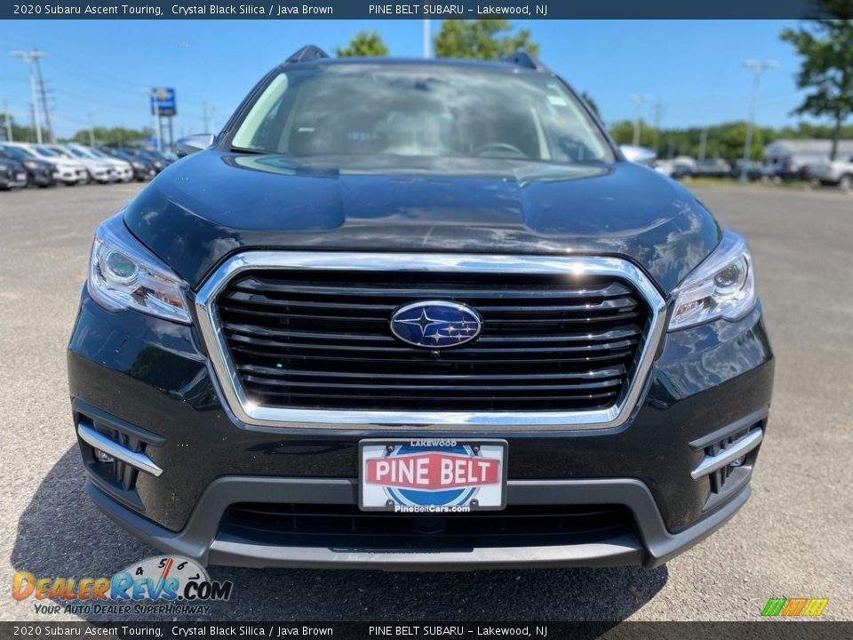2020 Subaru Ascent Touring Crystal Black Silica / Java Brown Photo #3