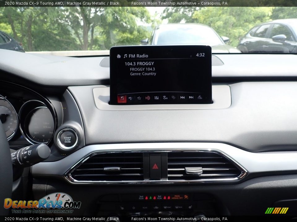 2020 Mazda CX-9 Touring AWD Machine Gray Metallic / Black Photo #13