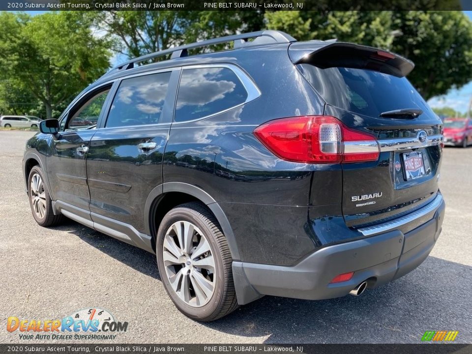 2020 Subaru Ascent Touring Crystal Black Silica / Java Brown Photo #5