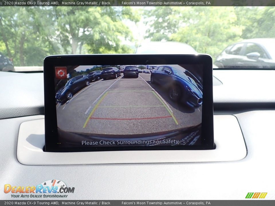 2020 Mazda CX-9 Touring AWD Machine Gray Metallic / Black Photo #14