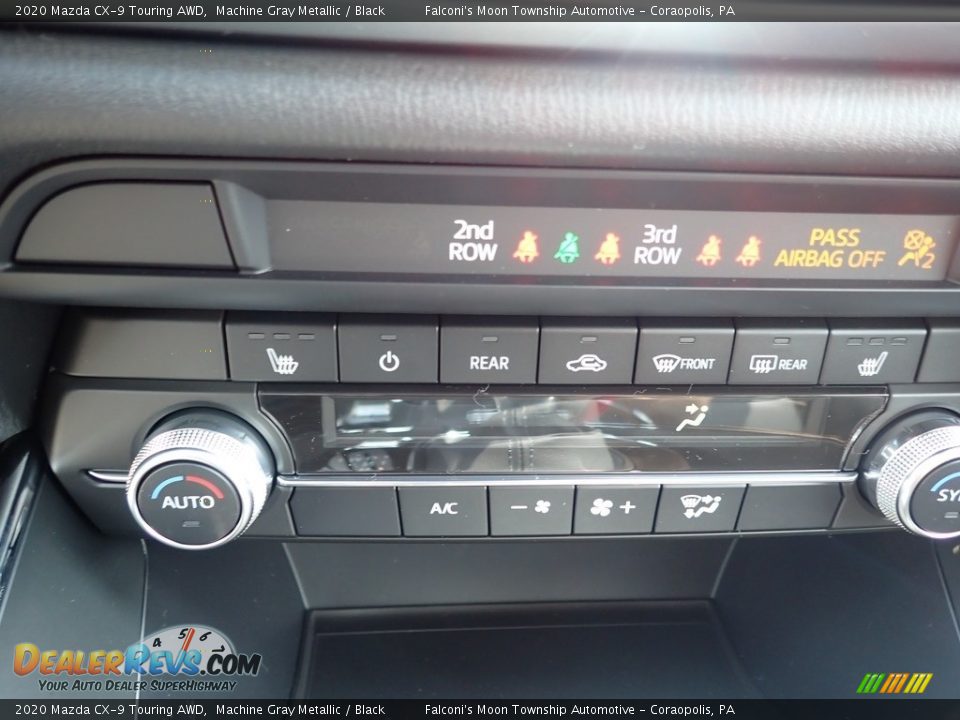 2020 Mazda CX-9 Touring AWD Machine Gray Metallic / Black Photo #15