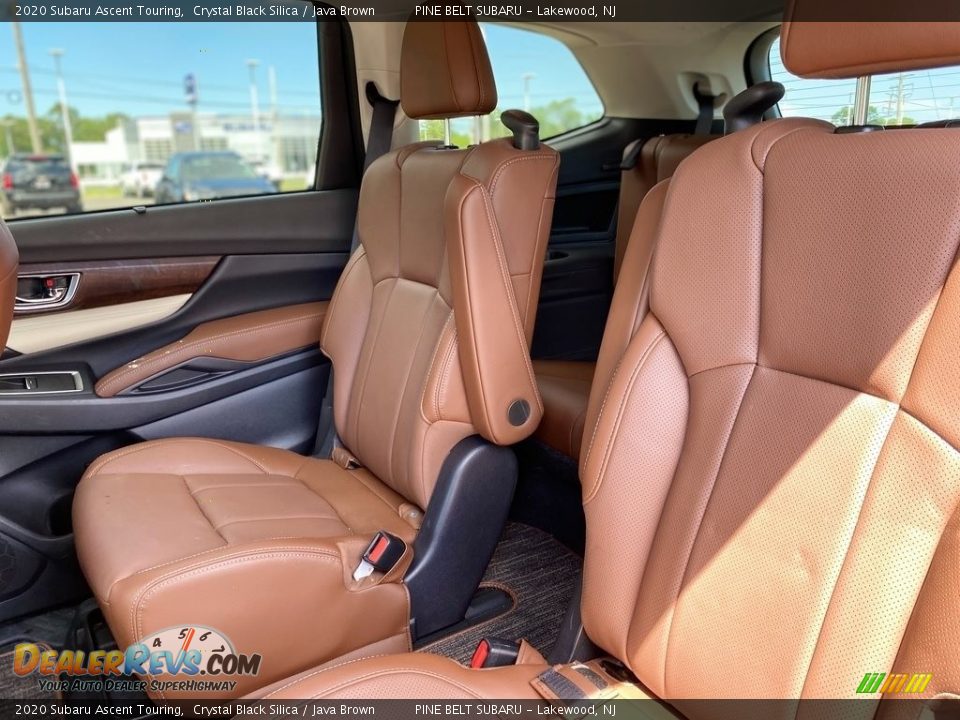 2020 Subaru Ascent Touring Crystal Black Silica / Java Brown Photo #8