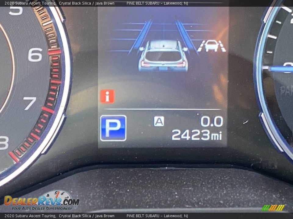 2020 Subaru Ascent Touring Crystal Black Silica / Java Brown Photo #13