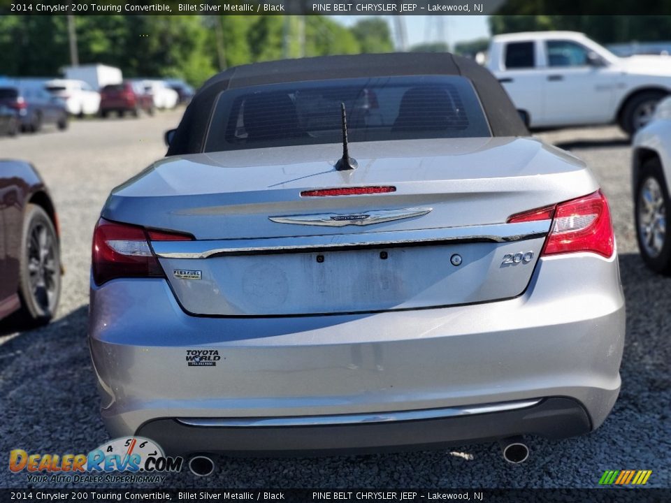 2014 Chrysler 200 Touring Convertible Billet Silver Metallic / Black Photo #2