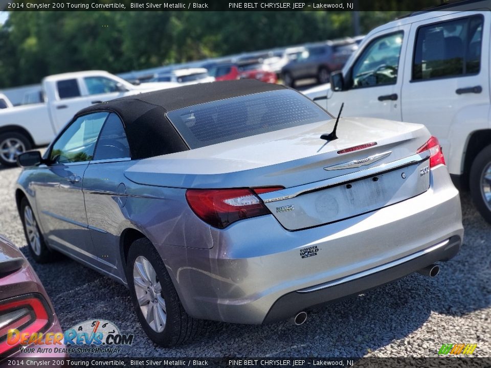 2014 Chrysler 200 Touring Convertible Billet Silver Metallic / Black Photo #3