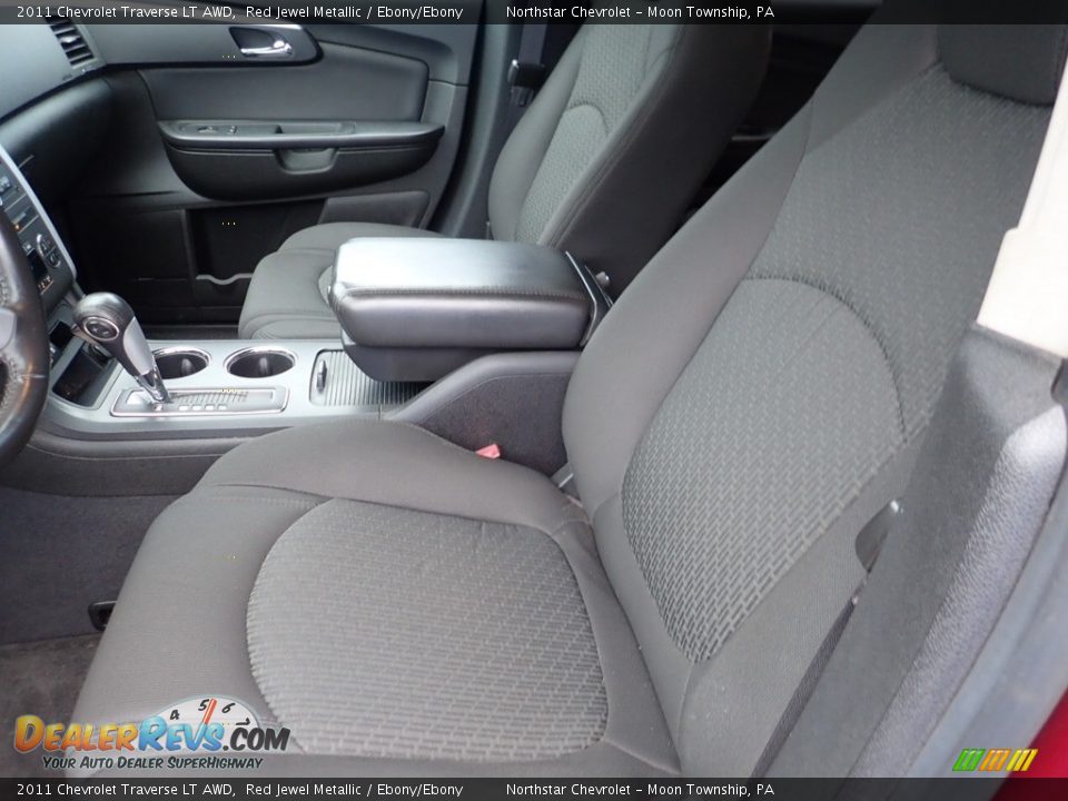 2011 Chevrolet Traverse LT AWD Red Jewel Metallic / Ebony/Ebony Photo #20