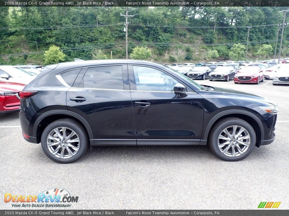 2020 Mazda CX-5 Grand Touring AWD Jet Black Mica / Black Photo #1
