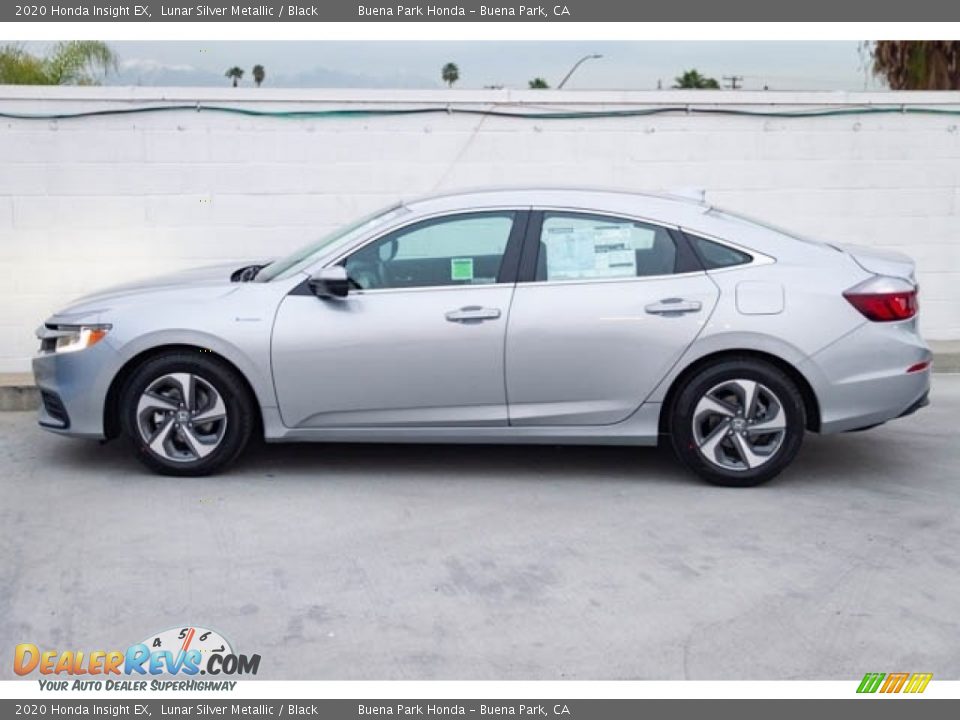 2020 Honda Insight EX Lunar Silver Metallic / Black Photo #9