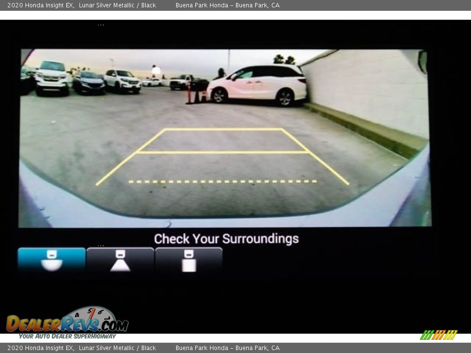 2020 Honda Insight EX Lunar Silver Metallic / Black Photo #16