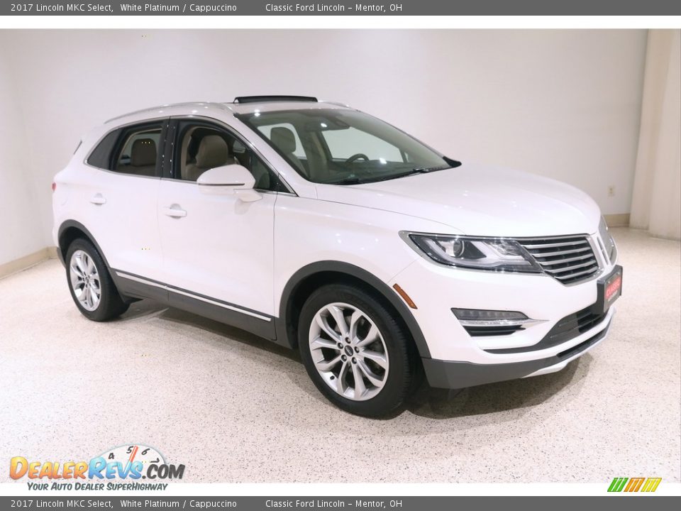 2017 Lincoln MKC Select White Platinum / Cappuccino Photo #1