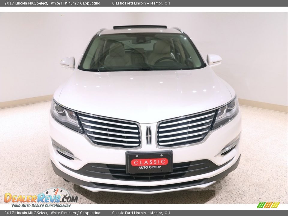 2017 Lincoln MKC Select White Platinum / Cappuccino Photo #2