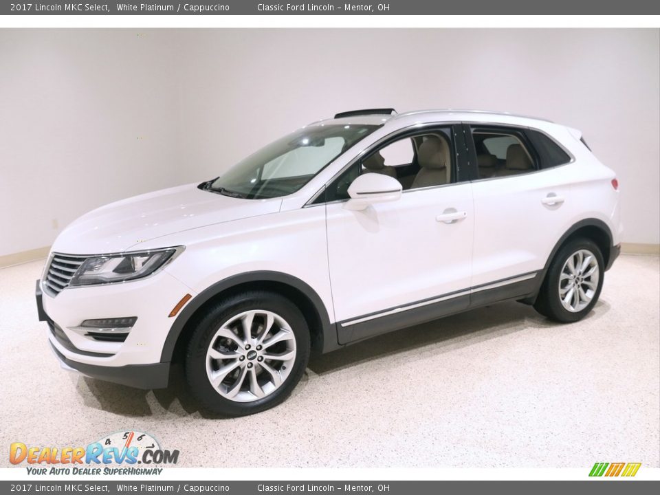 2017 Lincoln MKC Select White Platinum / Cappuccino Photo #3