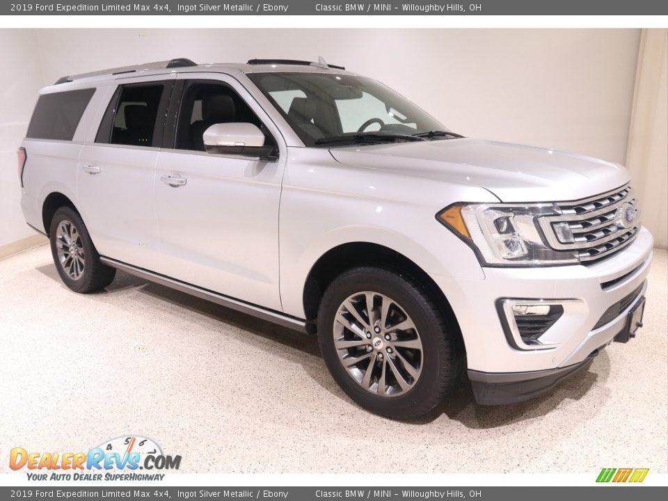 Ingot Silver Metallic 2019 Ford Expedition Limited Max 4x4 Photo #1