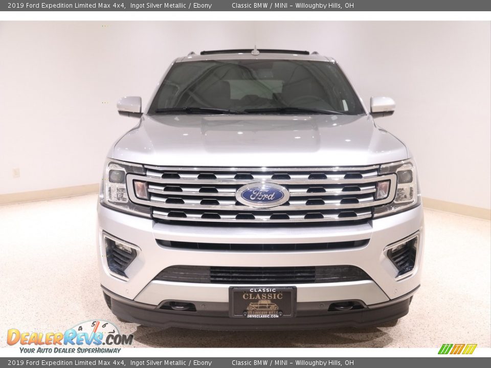 2019 Ford Expedition Limited Max 4x4 Ingot Silver Metallic / Ebony Photo #2