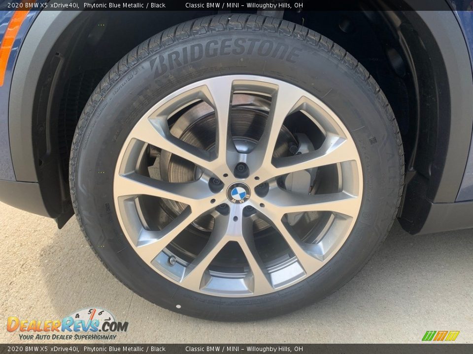 2020 BMW X5 xDrive40i Phytonic Blue Metallic / Black Photo #5