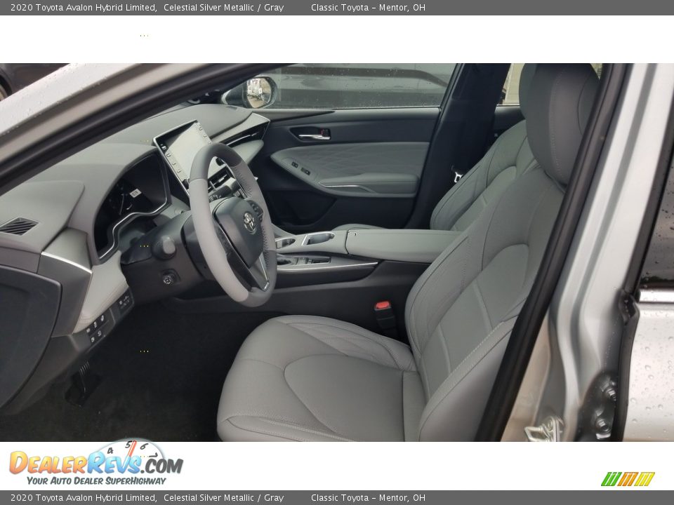 Gray Interior - 2020 Toyota Avalon Hybrid Limited Photo #2