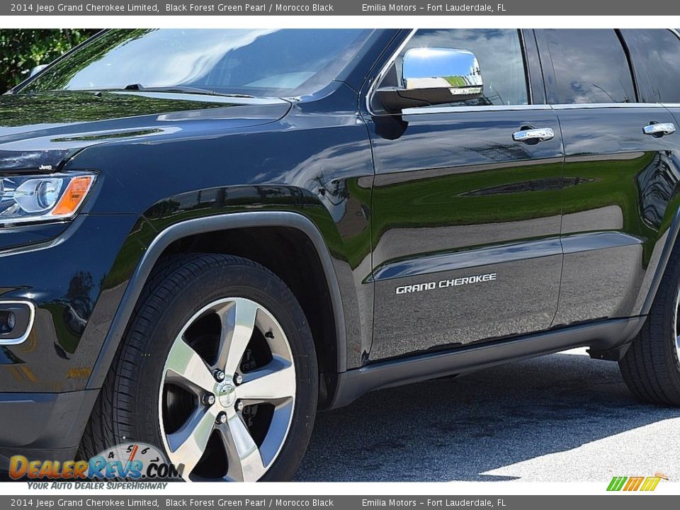 Black Forest Green Pearl 2014 Jeep Grand Cherokee Limited Photo #10