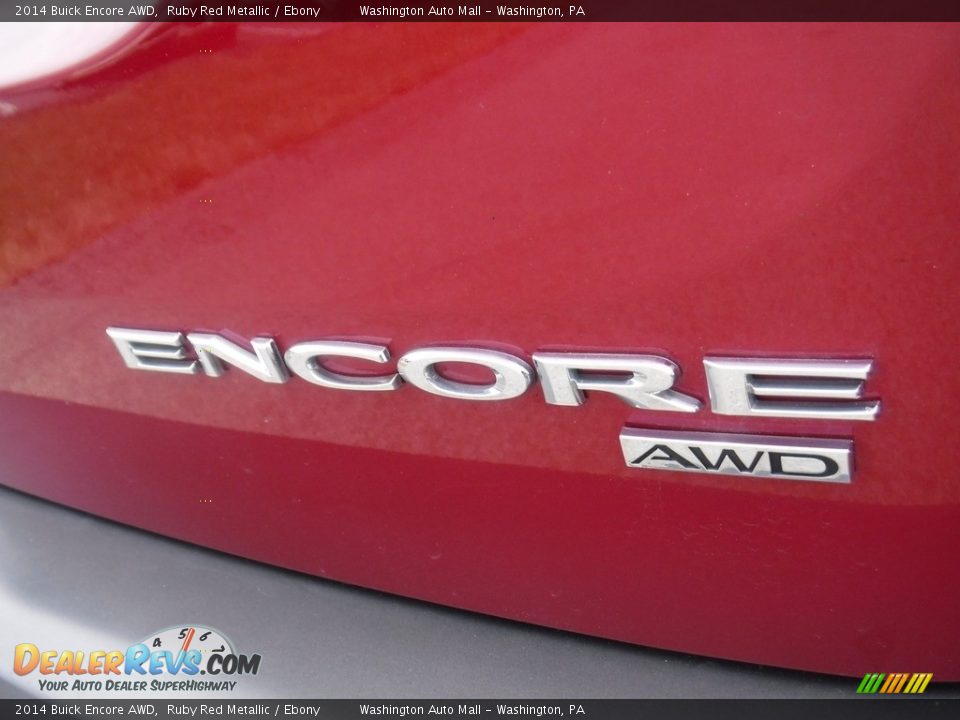 2014 Buick Encore AWD Ruby Red Metallic / Ebony Photo #9