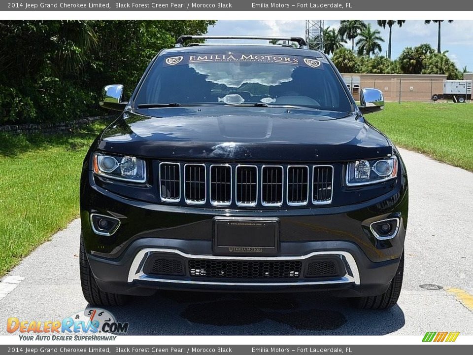 Black Forest Green Pearl 2014 Jeep Grand Cherokee Limited Photo #12