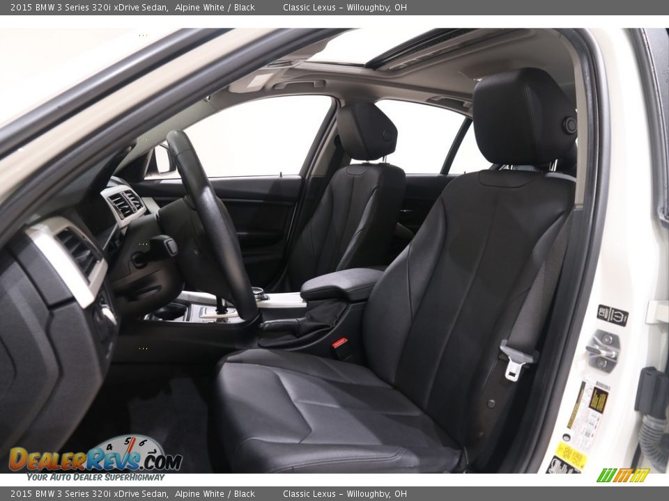 2015 BMW 3 Series 320i xDrive Sedan Alpine White / Black Photo #5