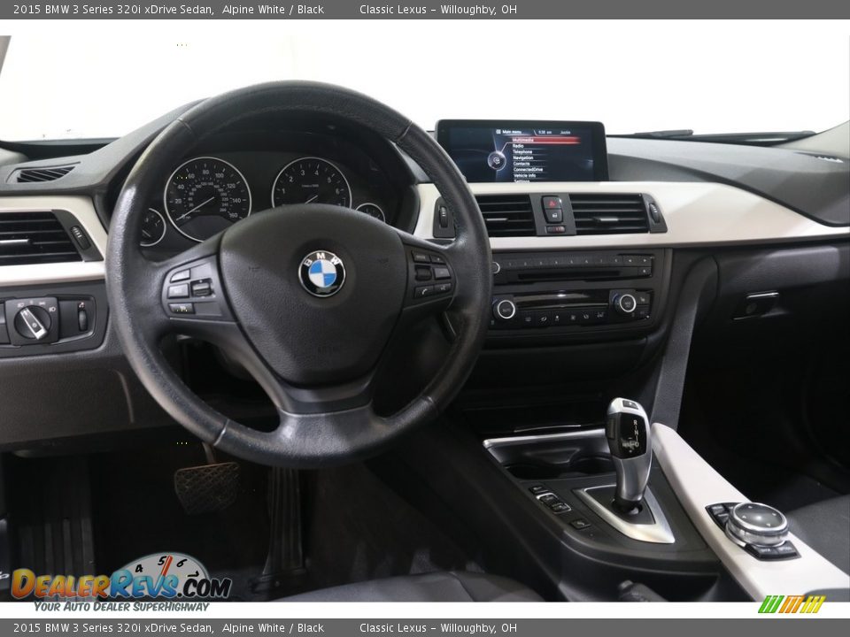 2015 BMW 3 Series 320i xDrive Sedan Alpine White / Black Photo #6