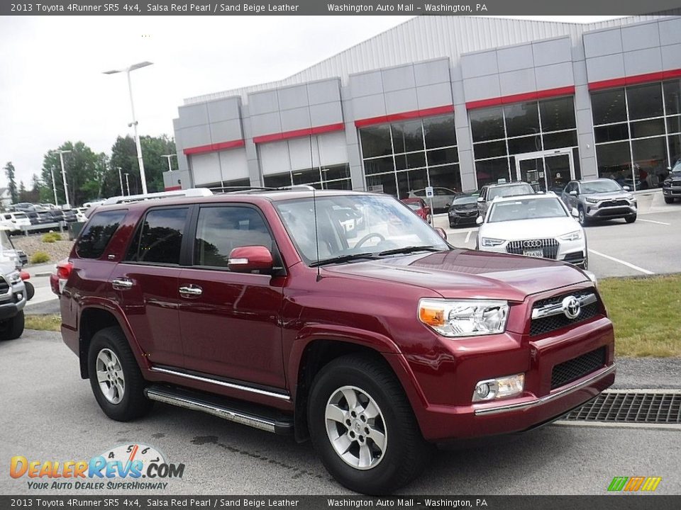 2013 Toyota 4Runner SR5 4x4 Salsa Red Pearl / Sand Beige Leather Photo #1