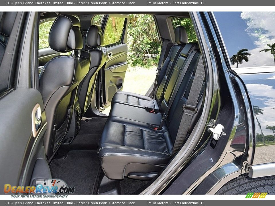 Rear Seat of 2014 Jeep Grand Cherokee Limited Photo #32