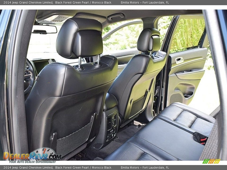 Rear Seat of 2014 Jeep Grand Cherokee Limited Photo #34