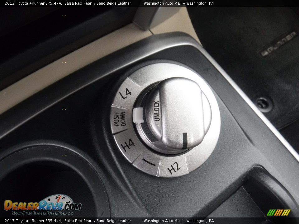 2013 Toyota 4Runner SR5 4x4 Salsa Red Pearl / Sand Beige Leather Photo #6