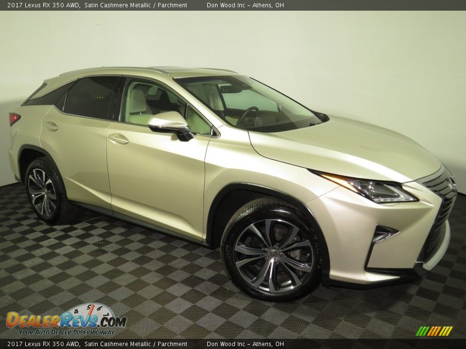 2017 Lexus RX 350 AWD Satin Cashmere Metallic / Parchment Photo #2