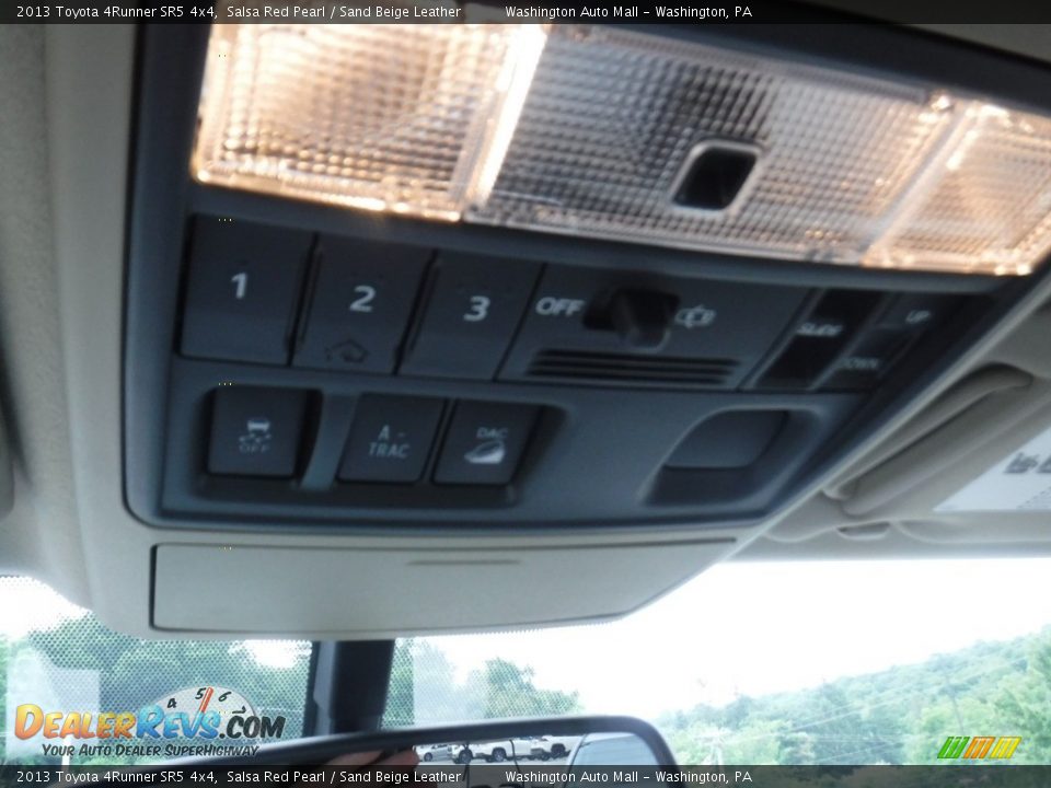2013 Toyota 4Runner SR5 4x4 Salsa Red Pearl / Sand Beige Leather Photo #7