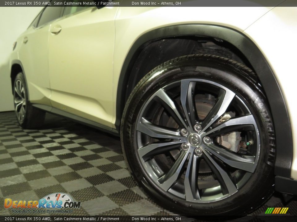 2017 Lexus RX 350 AWD Satin Cashmere Metallic / Parchment Photo #3