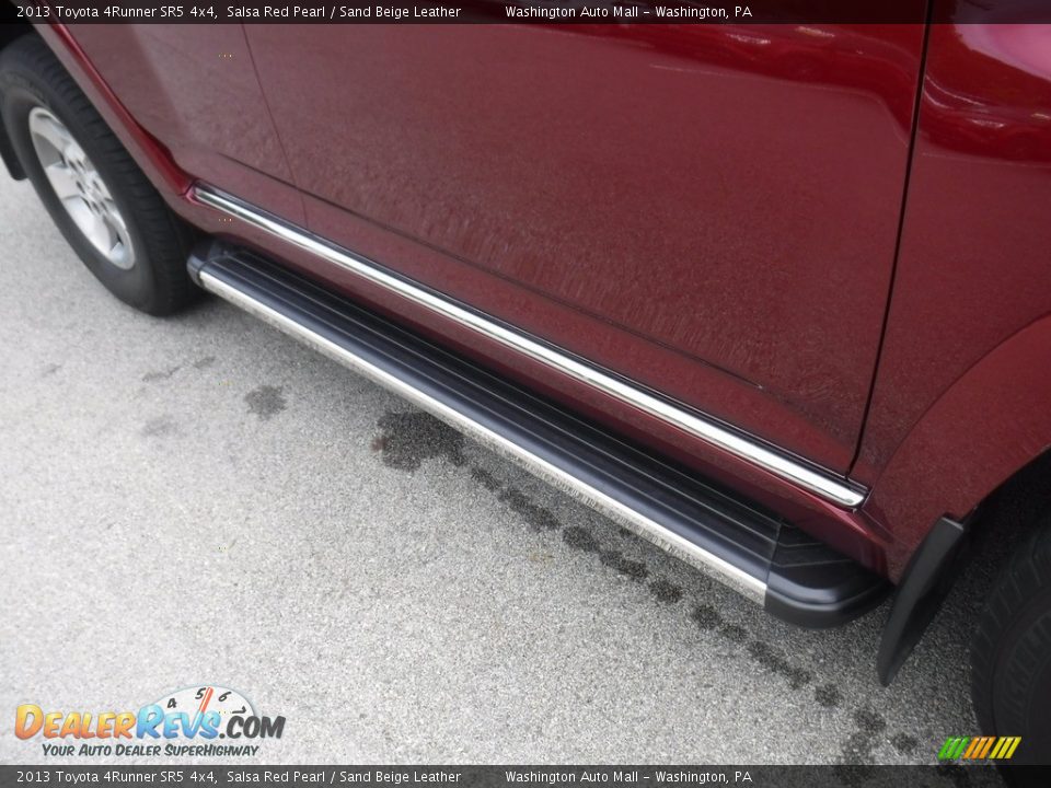 2013 Toyota 4Runner SR5 4x4 Salsa Red Pearl / Sand Beige Leather Photo #9