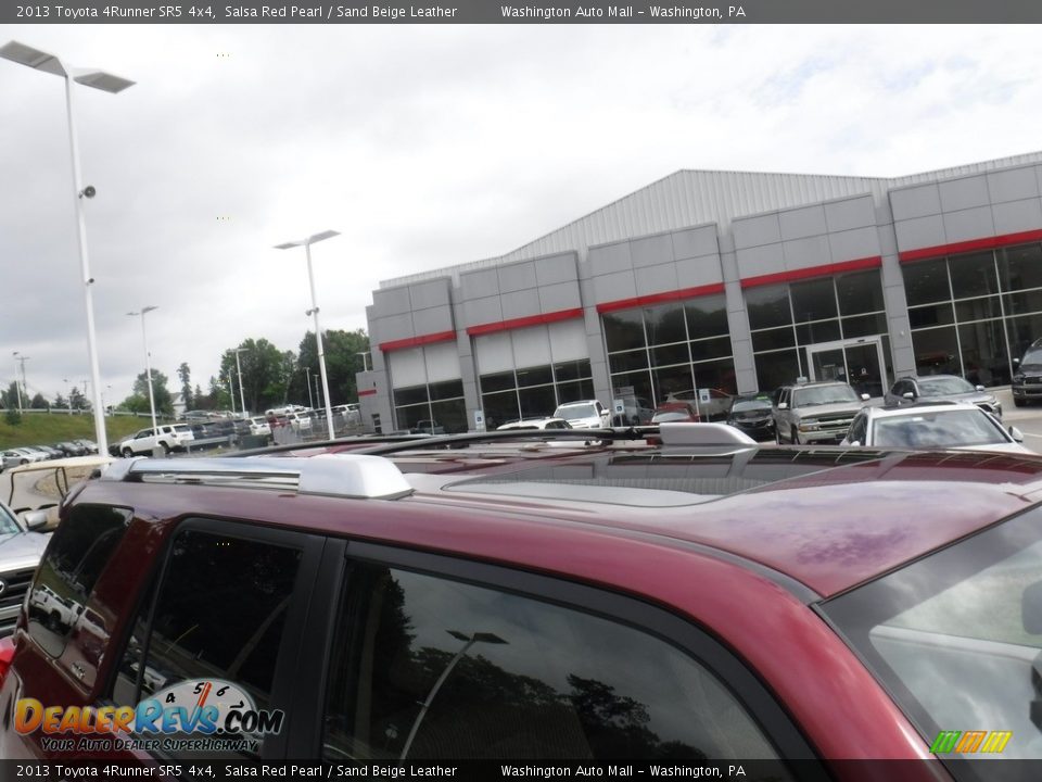 2013 Toyota 4Runner SR5 4x4 Salsa Red Pearl / Sand Beige Leather Photo #10