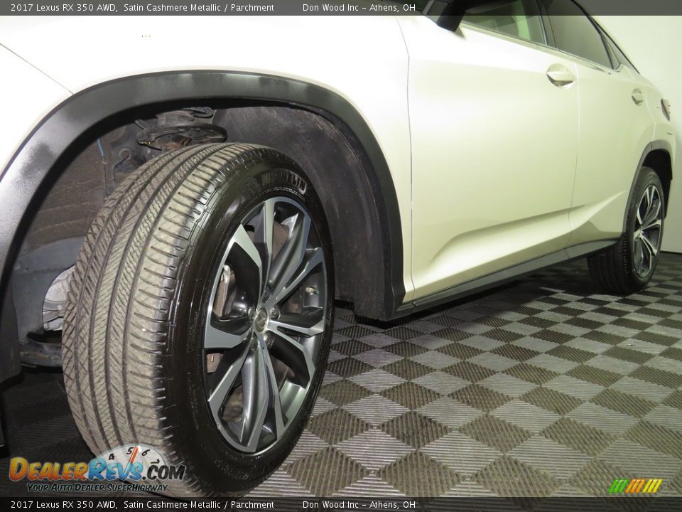 2017 Lexus RX 350 AWD Satin Cashmere Metallic / Parchment Photo #8