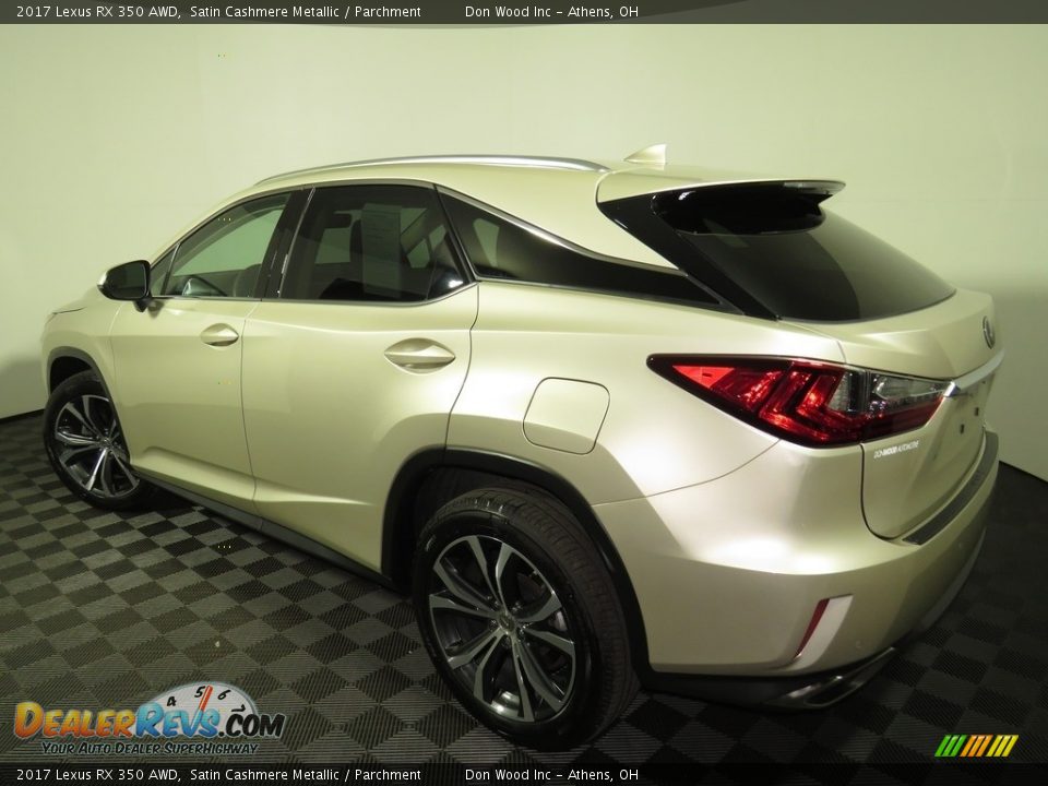 2017 Lexus RX 350 AWD Satin Cashmere Metallic / Parchment Photo #9